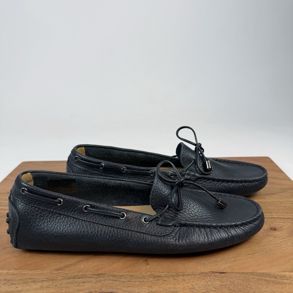 New Womens Antica Cuoieria Leather Comfort Slip On Driving Loafers Shoes Size 39